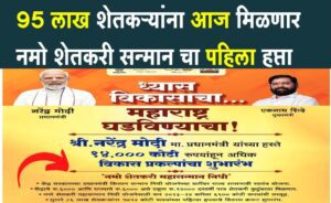 Namo Shetkari Mahasanman Nidhi Yojana first installment
